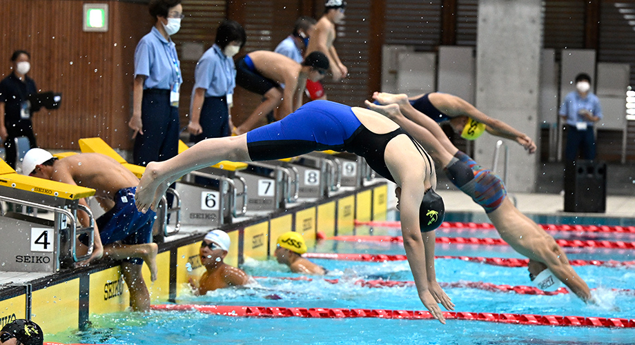 東京海上日動プレゼンツ チャレンジリレーの様子